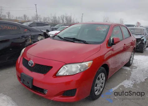 2010 Toyota Corolla Le из США, поврежденный, VIN 1NXBU4EE1AZ346430